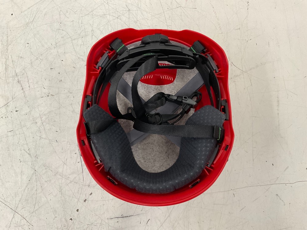 V-GARD - 10194784 Hard Hat: Red, No Graphics, Ratchet