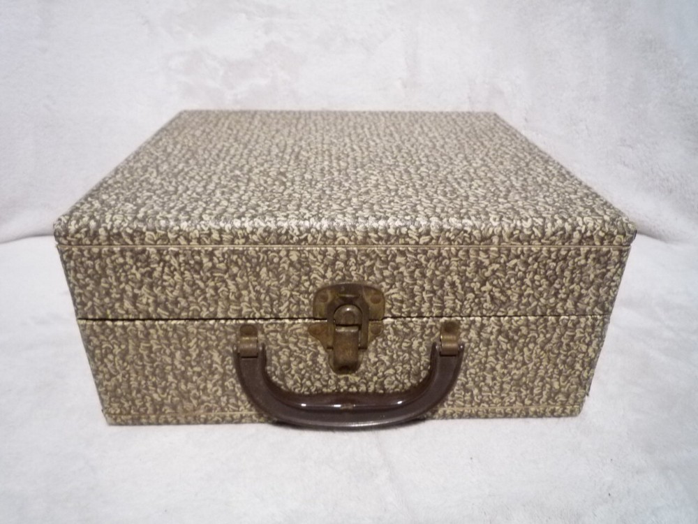 VINTAGE PORTOFONIC SUITCASE RECORD PLAYER