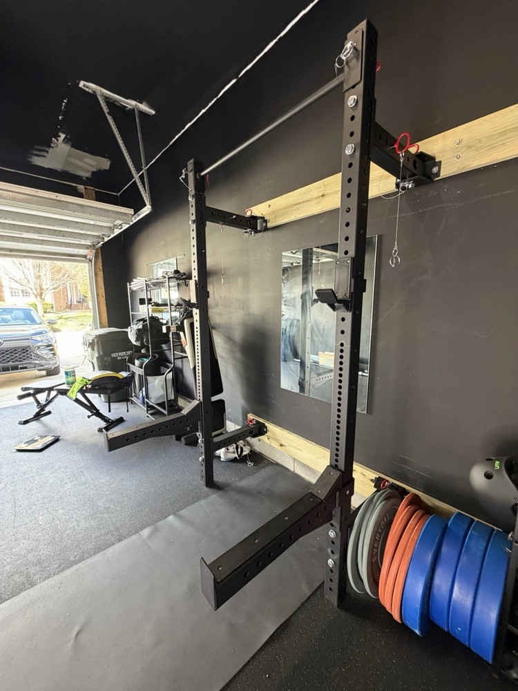 Titan X-3 Folding Power Rack + Spotter Arms