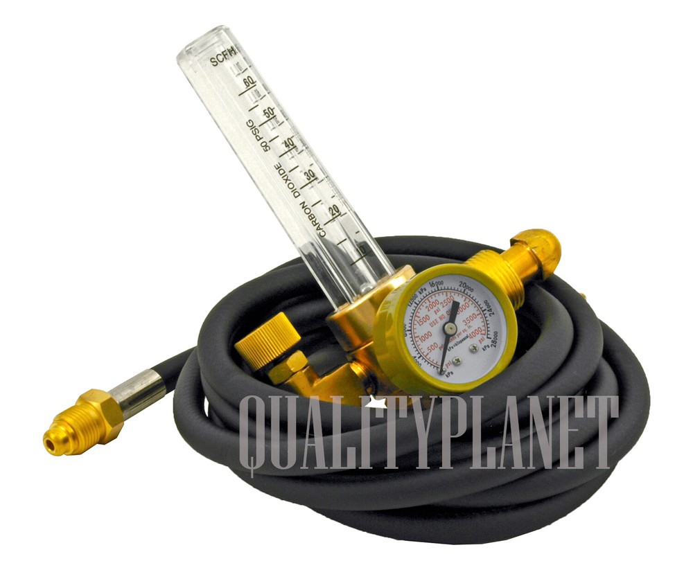 Argon CO2 Mig Tig Flow meter Regulator Welding Weld Gauge
