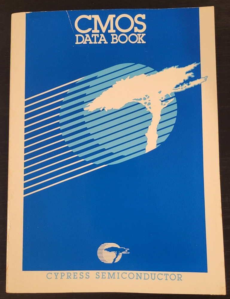 CMOS Data Book 1987 Cypress Semiconductor Coporation Vintage