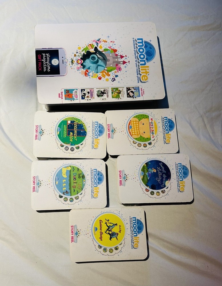 Moonlite storytime Projector And Story Books