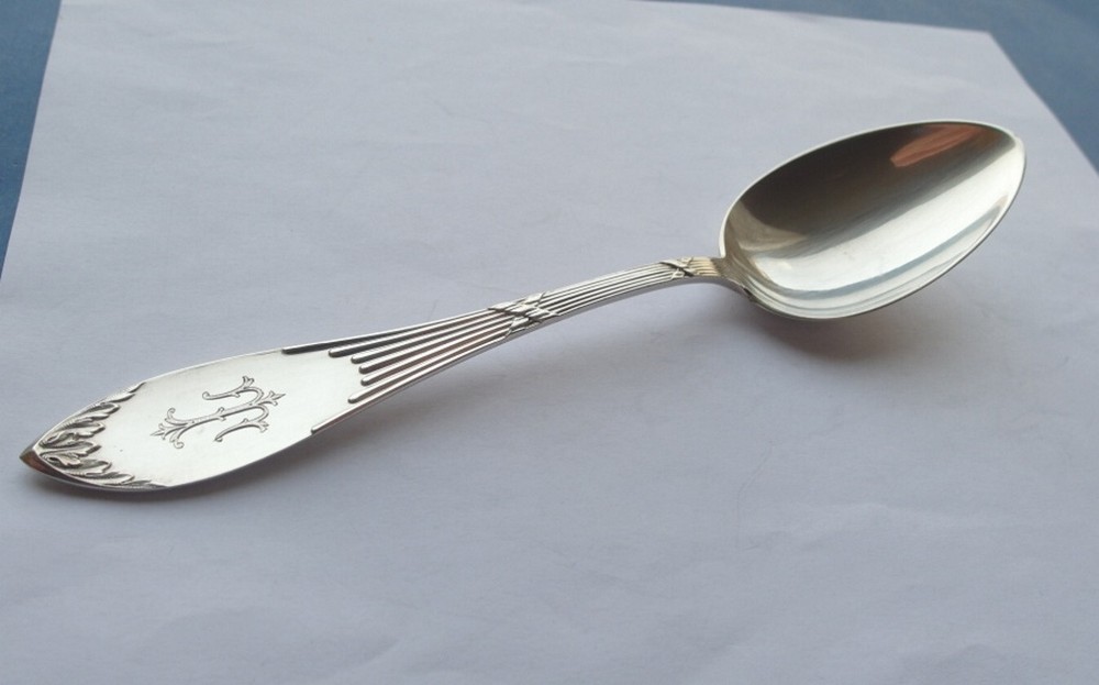 Set Table Fork + Tablespoon Crusade Used Friedländer Koch & Bergfeld Silver E523