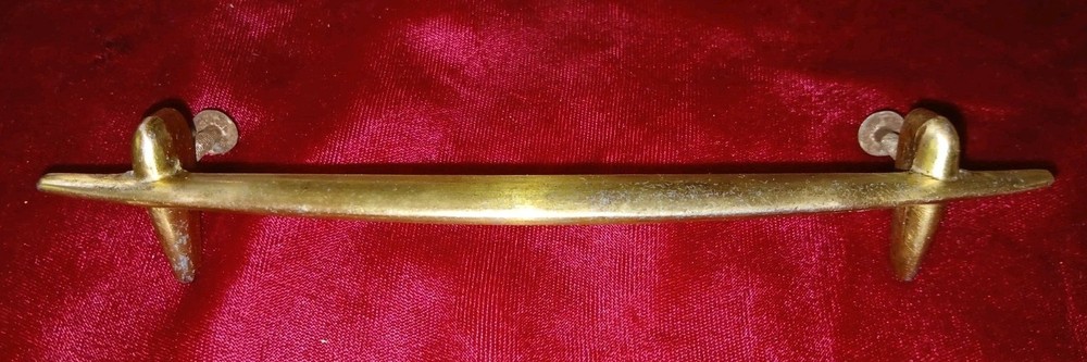 Three (3) Mid-Century Modern Long Drawer Handle Pulls 7.5" Keeler Brass Co. KBC