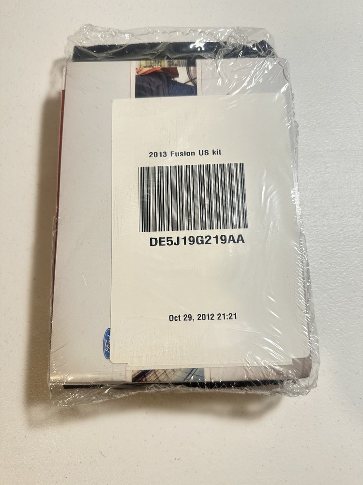 Ford Fusion 2013 Owners Manual set 2012