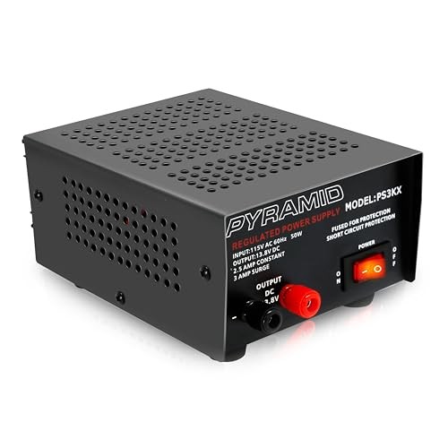 Universal Compact Bench - 2.5 Amp Linear Regulated Home Lab Power Supply