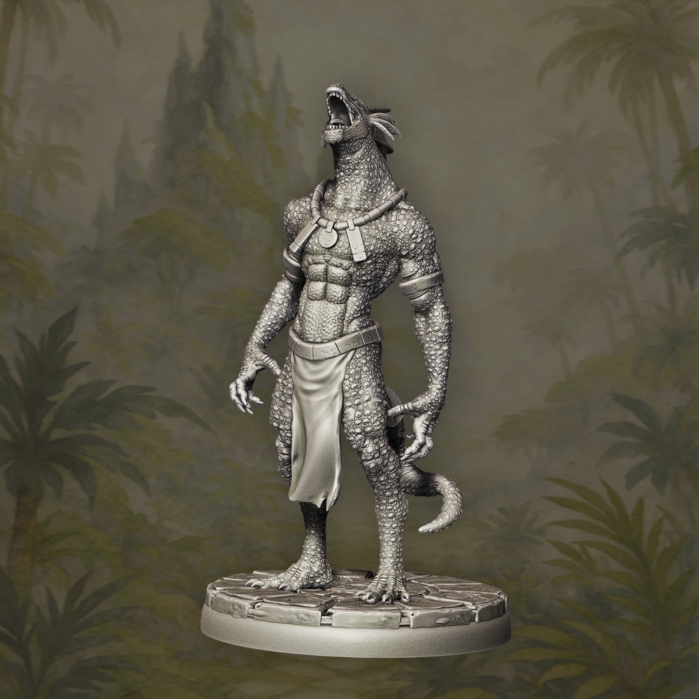 Lizardman Pathfinders 28mm fantasy