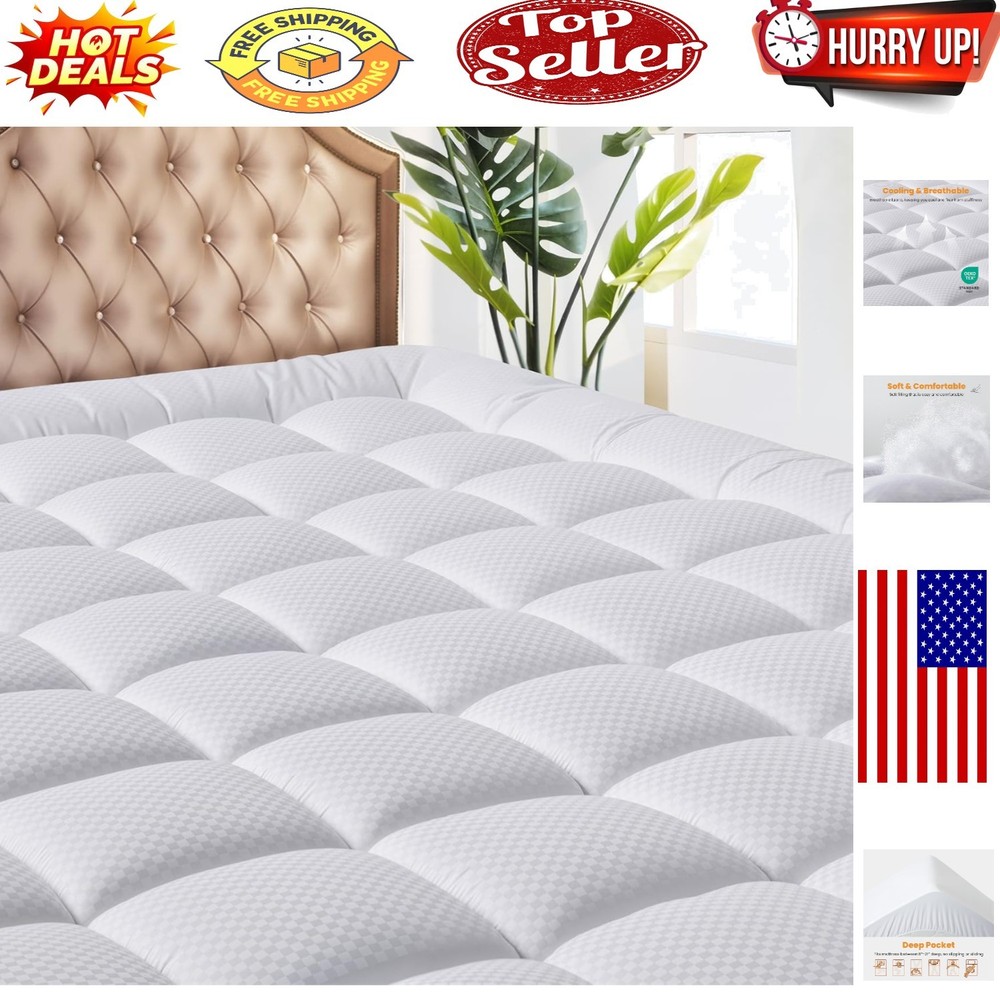 RV King Cooling Breathable Mattress Pad