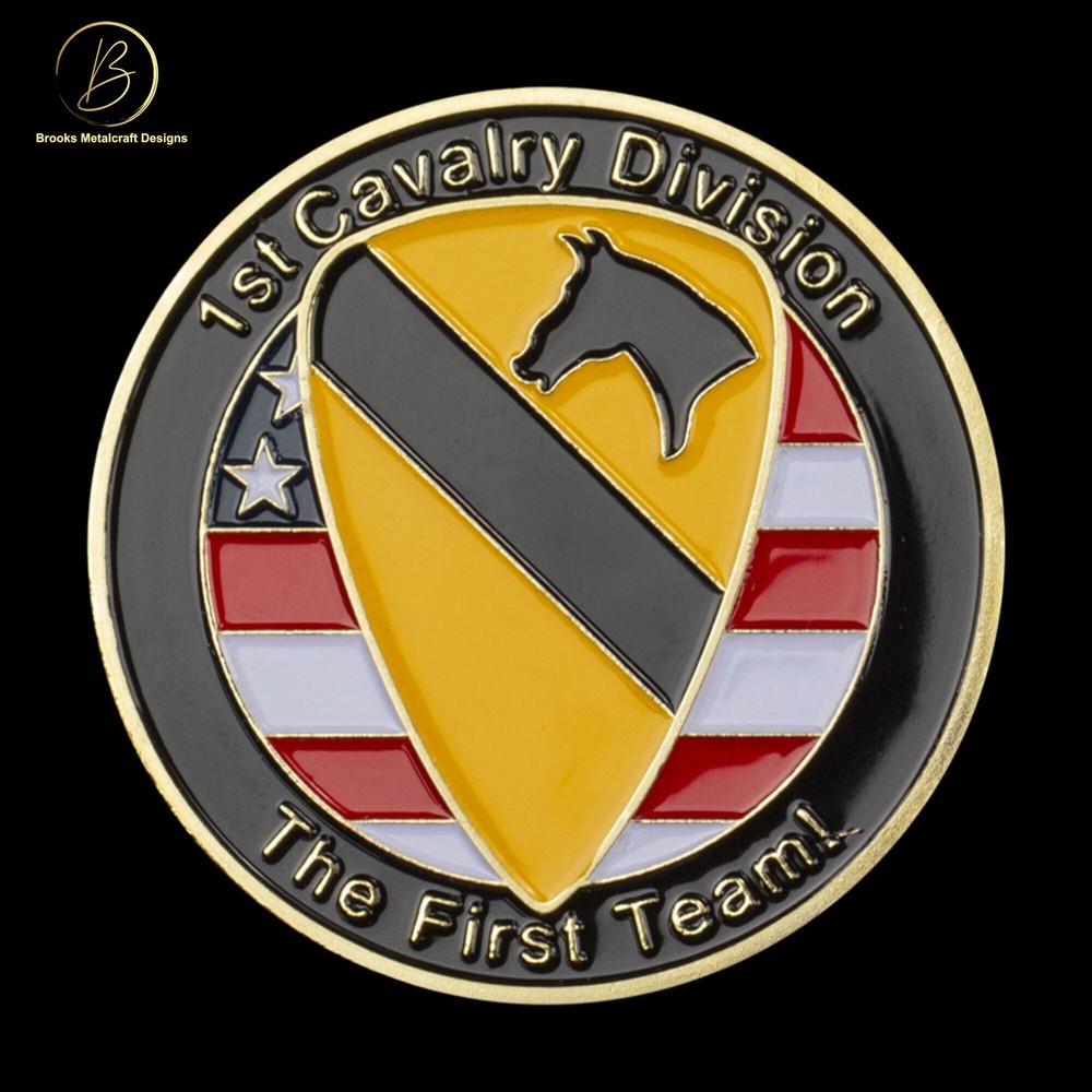 Army 1st Cavalry Division Challenge Coin