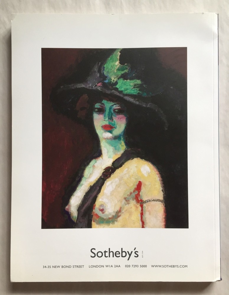 Sotheby's Catalog Impressionist & Modern Art 2005 Softcover Reference Degas Gris