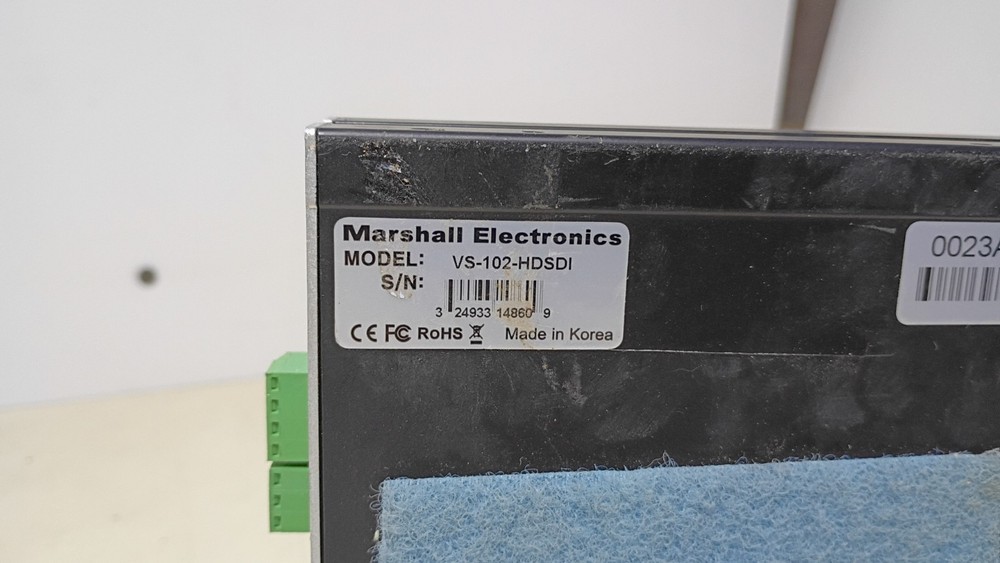 Good Working Marshall Electronics VS-102-HDSDI HD/SD Video Server & AC Adapter