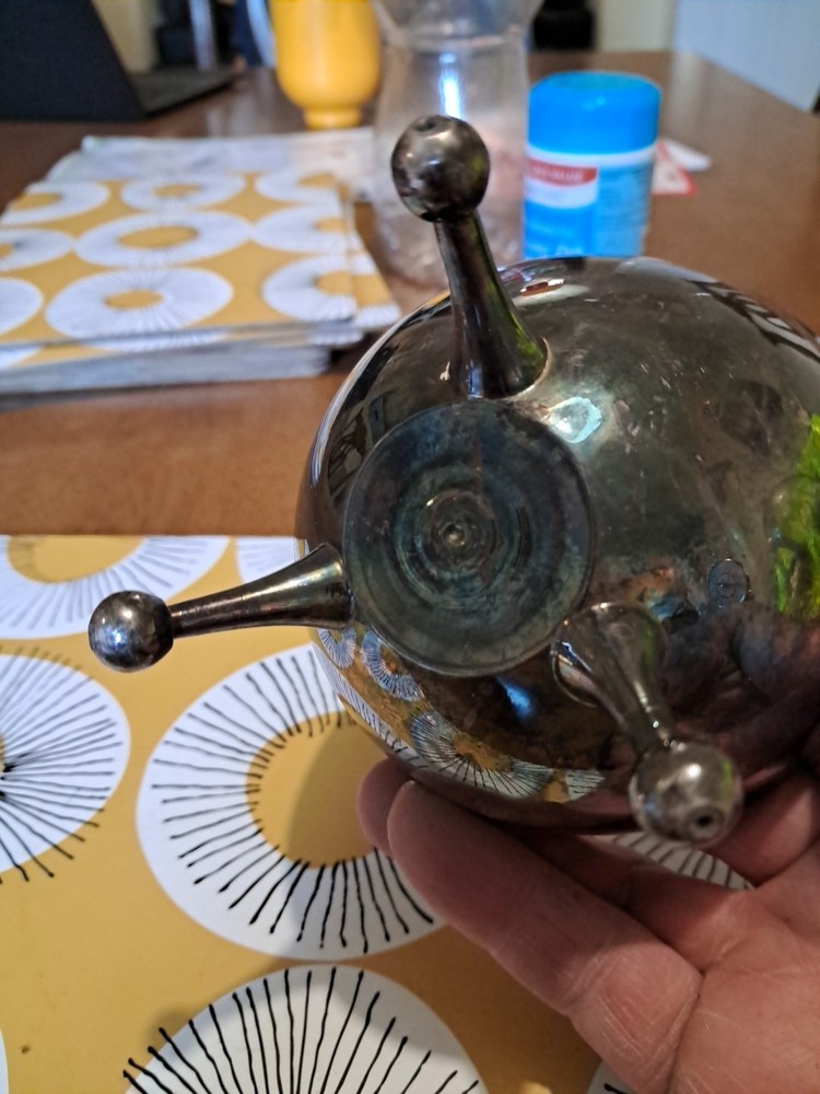 Small Epns 3 Footed Bowl