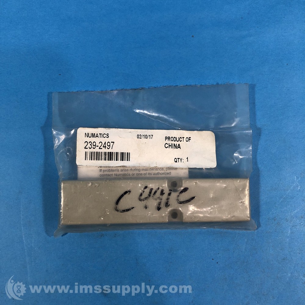 Numatics 329-2497 Blank Plate FNFP
