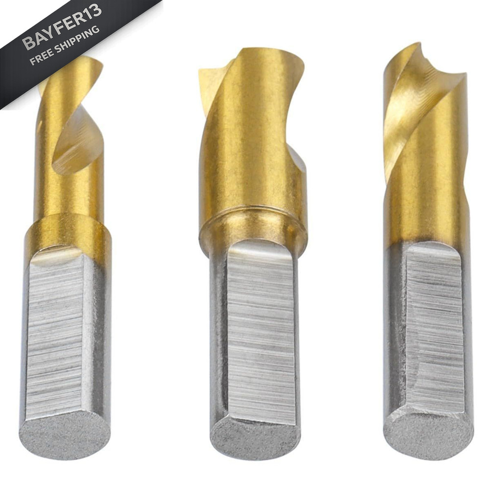 Wolfride 3PCS Spot Weld Drill Bits Removal Tool 6.5mm, 8mm, 10mm