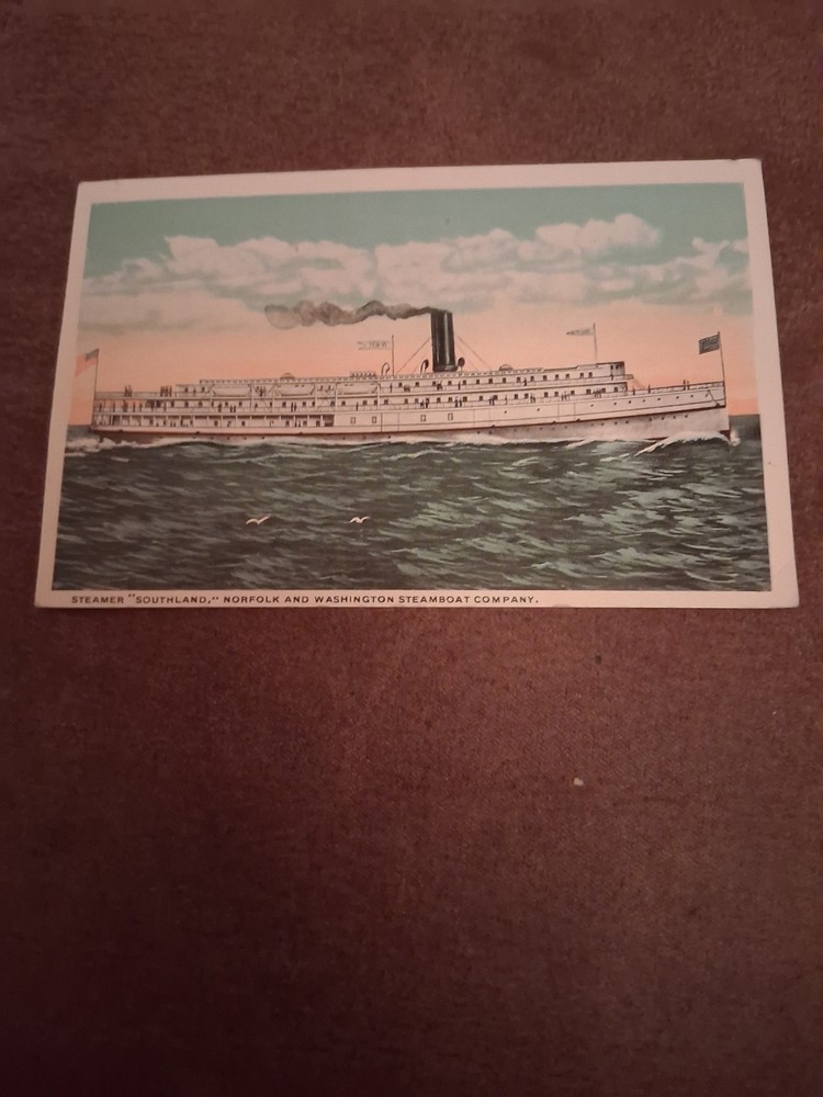 Southland Steamboat Postcard