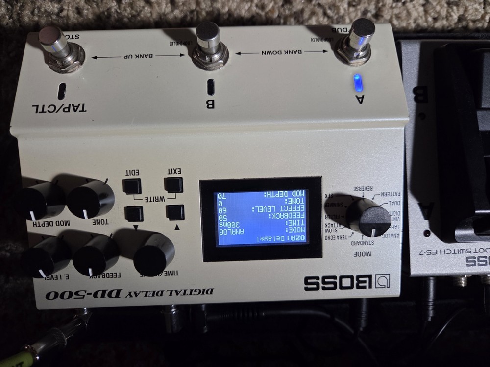 Boss DD-500 Delay Guitar Effect Pedal
