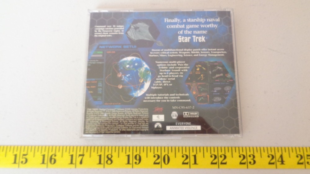 Star Trek Starfleet Command CD-ROM Computer Game 1999 Interplay