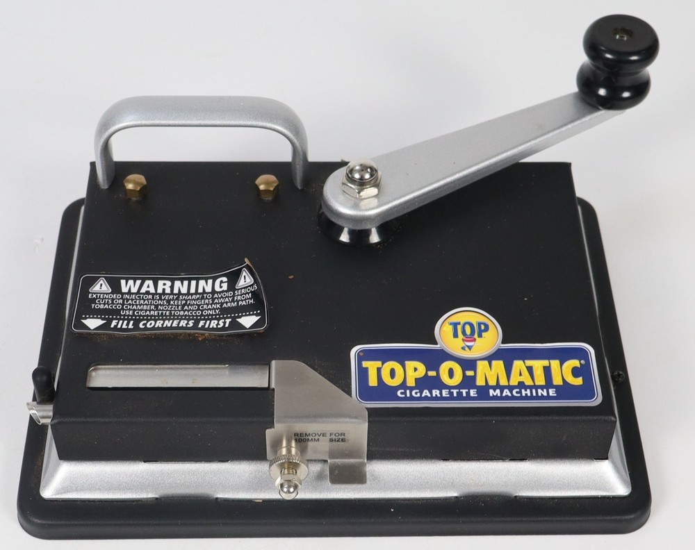 Top-O-Matic Cigarette Machine with Mat