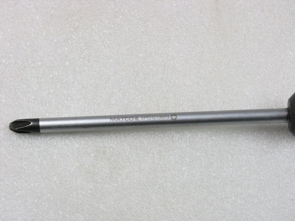 Matco Tools SPO/G106P3 #3 X 6” Phillips Screwdriver Orange Handle