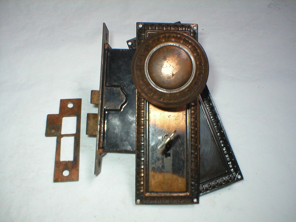 Antique Victorian Era Door Hardware
