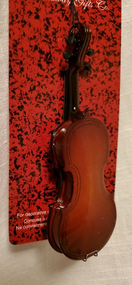 VIOLIN WOODEN ORNAMENT