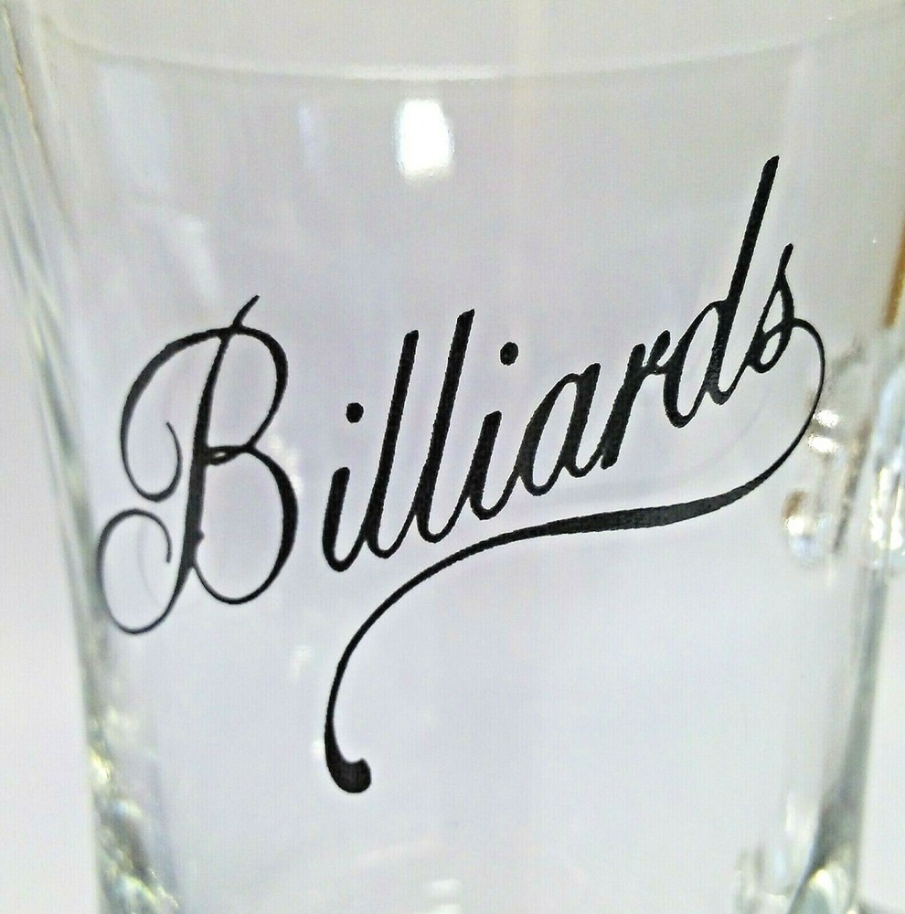"BILLIARDS" STEMWARE with HANDLE, SET OF 4