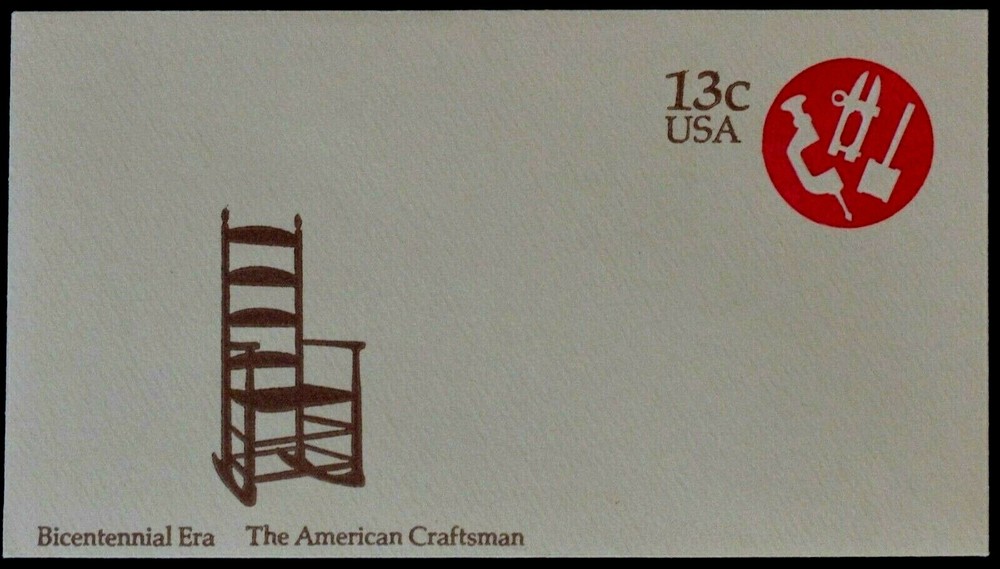 1976 US Sc. #U575 stamped envelope mint entire, excellent condition