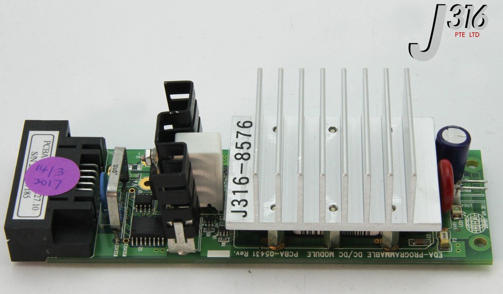 8576 EDA INDUSTRIES PROGRAMMABLE DC/DC MODULE PCBA 05431