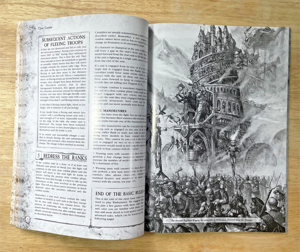 Warhammer Fantasy Battle A5 Mini Rulebook 7th Edition Games Workshop