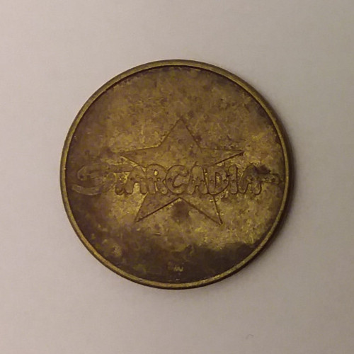 Starcadia Macon, GA Arcade Game Token 22mm