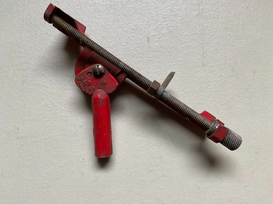 Vintage A.D. McBurney No. 2 Super Drill Bit Sharpener Attachment Sharpening Tool