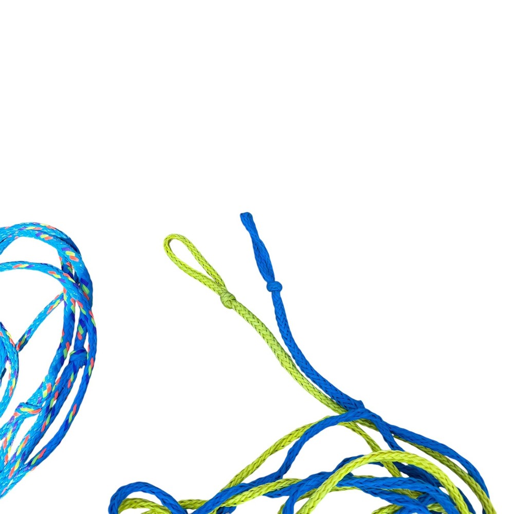 Water Ski Hy-Tech Handle and 2 Nylon Tow Ropes