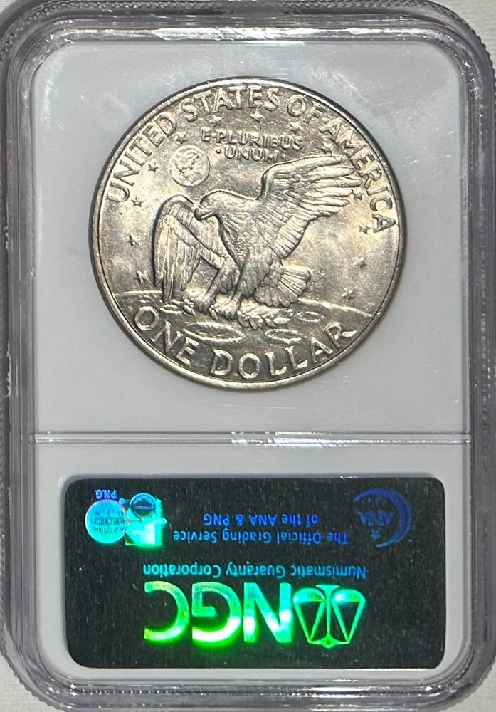 1972 D $1 Eisenhower Dollar NGC MS66