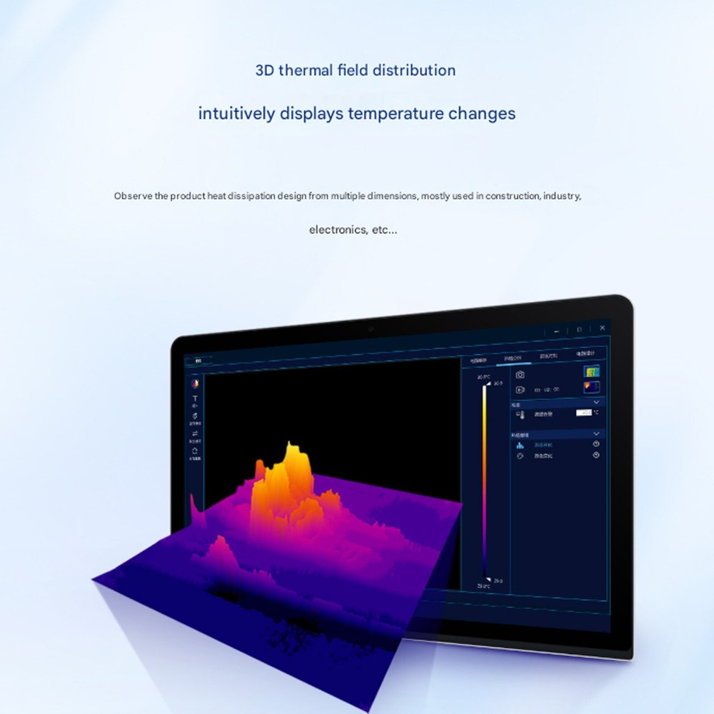 3D Infrared Thermal Imager Analyzer Camera for PCB Leakage Short Circuit CheckFs