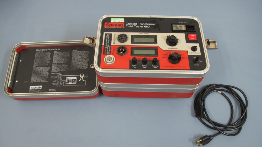 Spinlab Current Transformer Field Tester 660