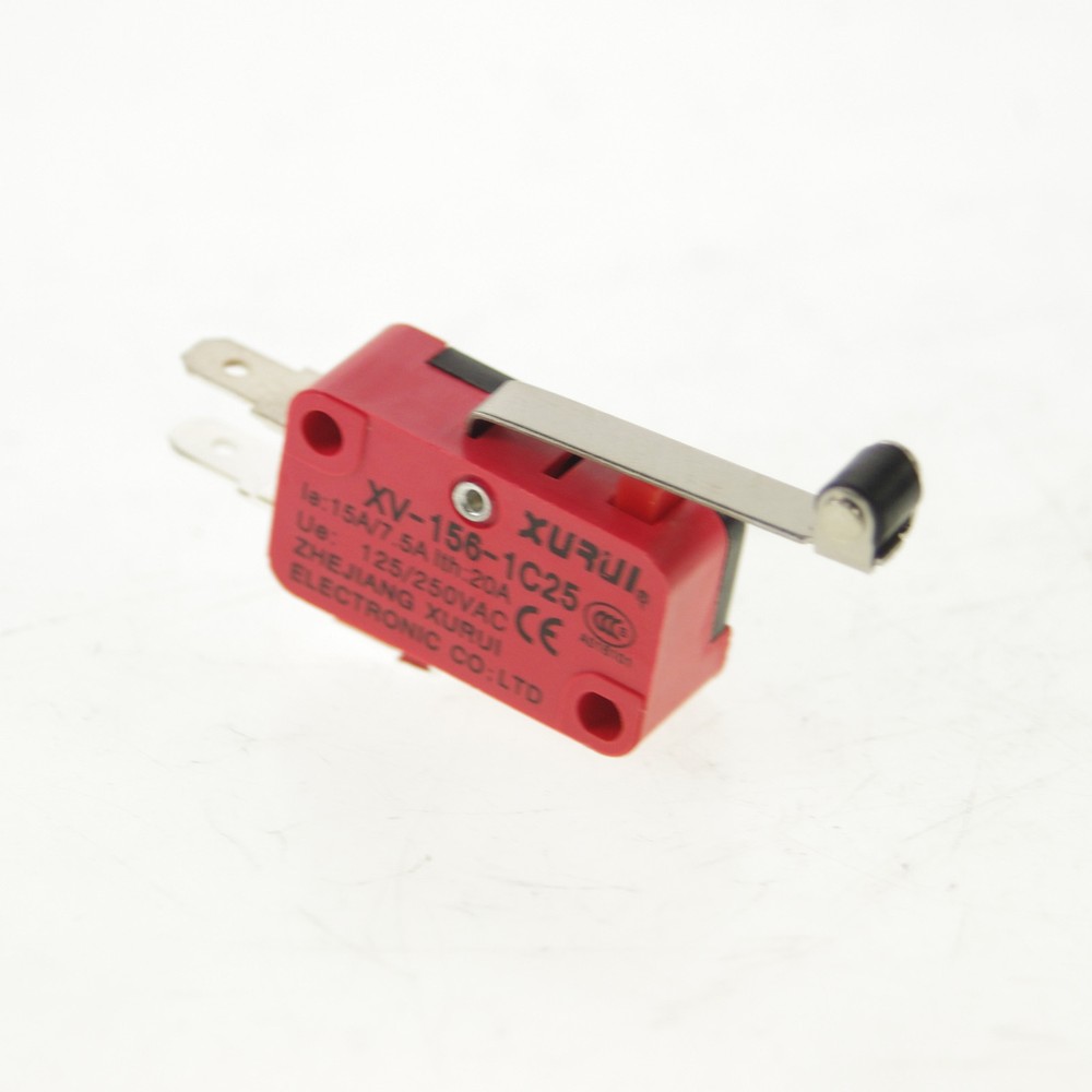 5 x  XV-156-1C25 NO+NC Miniature Basic Micro Switch SPDT Roller Lever Type 16A