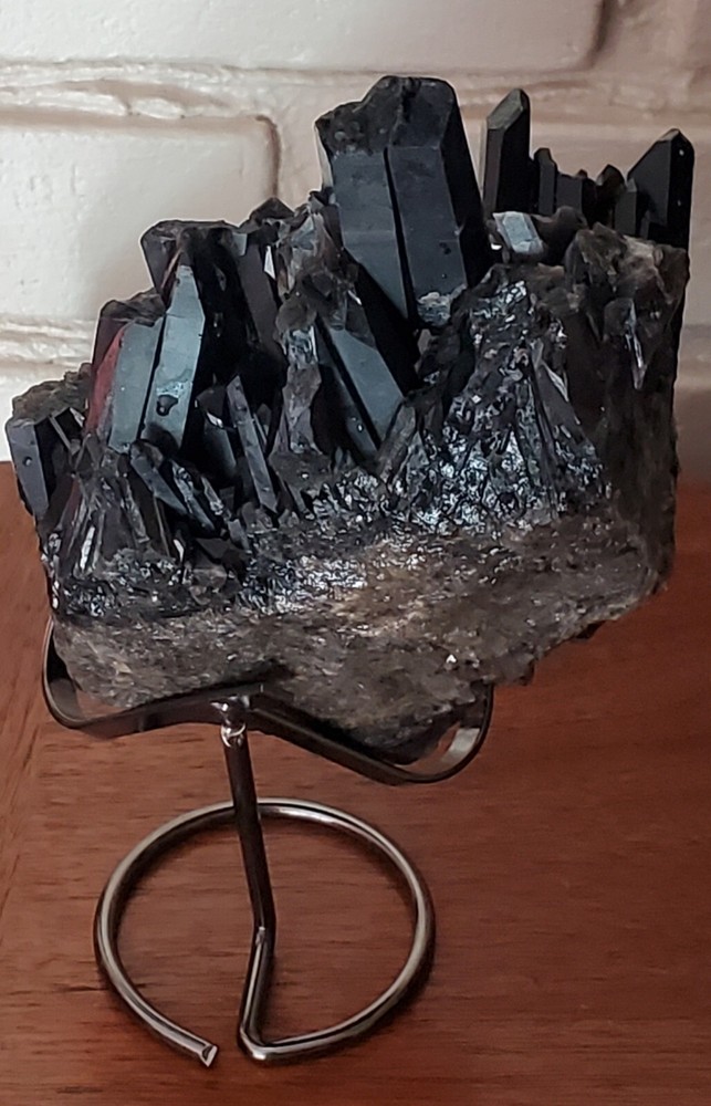 Black Tourmaline Crystal, Massive Protection