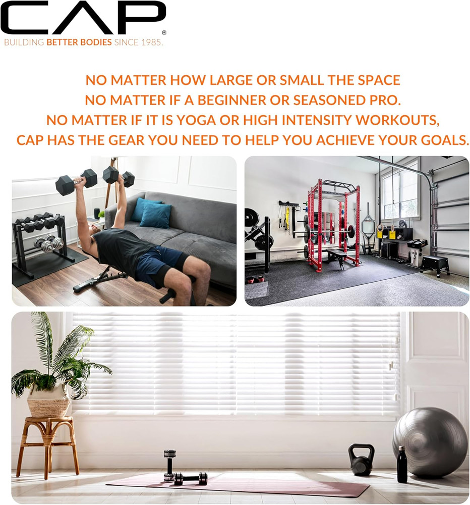 Cap Barbell Flat Weight Bench Color Series
