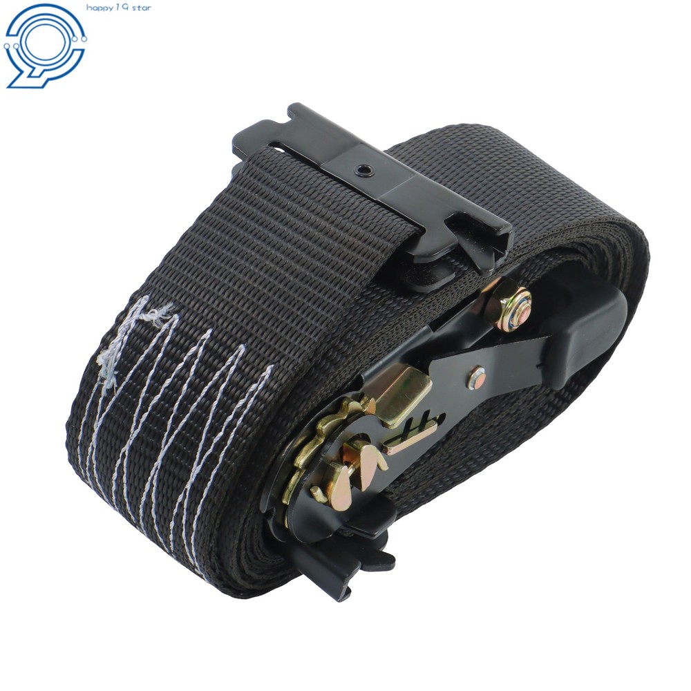 E Track Cargo Strap System 8PCS E Track Wheel Chock 4PCS 10' Ratchet Strap