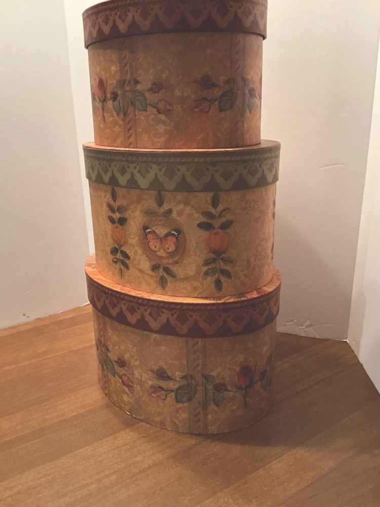Nesting Boxes with Lids 13 x 10 x8 inches