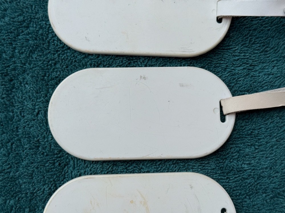 Three Vintage Master Charge Tags - Great Western Bank