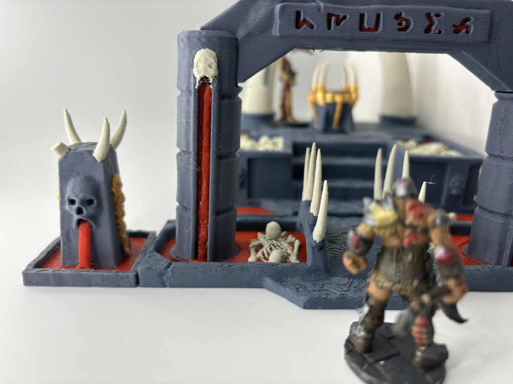 Blood and Bones Tabletop Splash Terrain Set - Painted