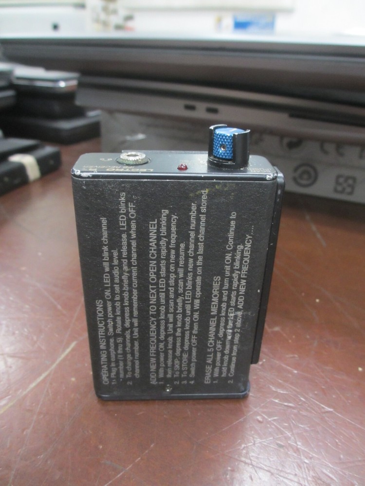 LECTROSONICS LECTRO R1 IFB Receiver