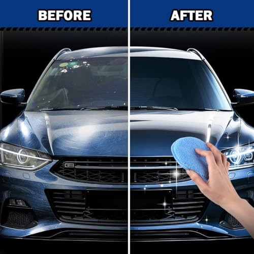 Car Wax Applicator Pad, Microfiber Applicator Pad for Buffing & Detail 12