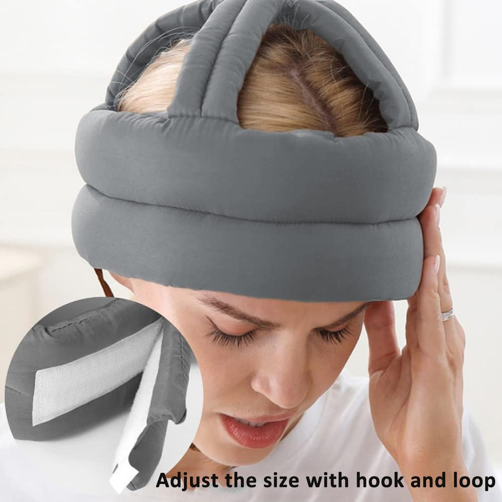 Elderly Protective Helmet, Thick Soft Special Needs Safety Helmet Adjustable Bre