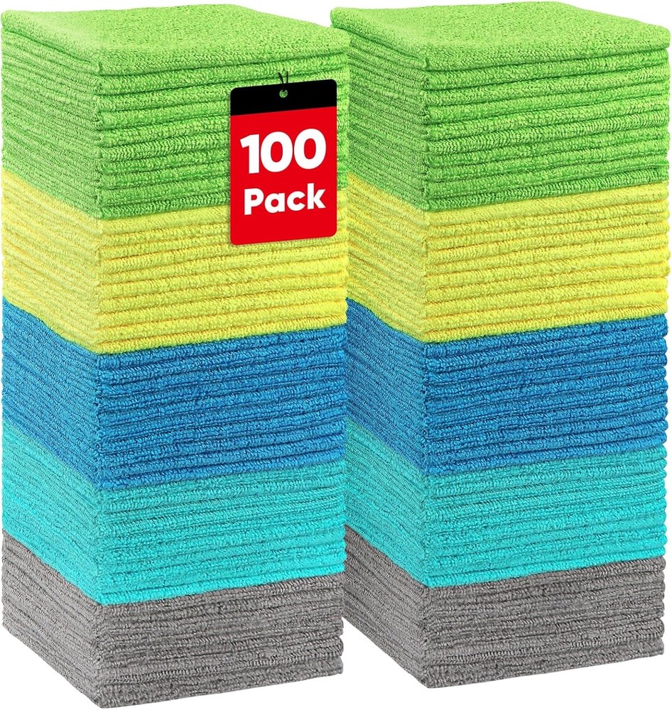 Bulk Microfiber Cleaning Cloth Towels