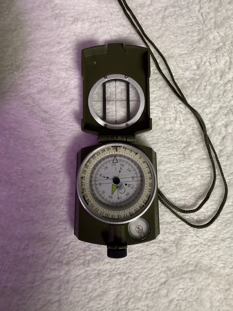 Compass: Accurate Durable Lightweight Orienteering Compass with Strap and Car...