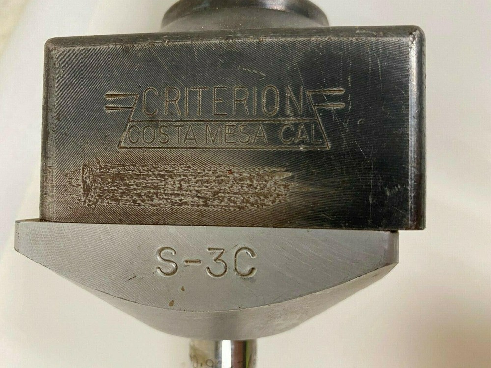 CRITERION Model S-3C Micro Adjustable Boring Head Milling Machine Tool 1” Shank