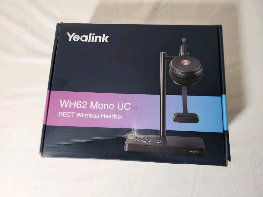 YEALINK WH62 Mono UC DECT Wireless Headset