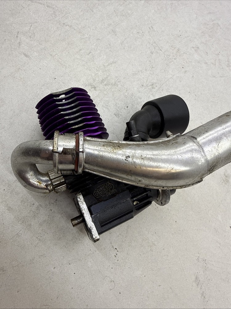 Picco Max .21 Nitro Engine Exhaust Pipe And Carb